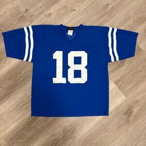 Vintage Logo Athletic Manning Colts Jersey I2